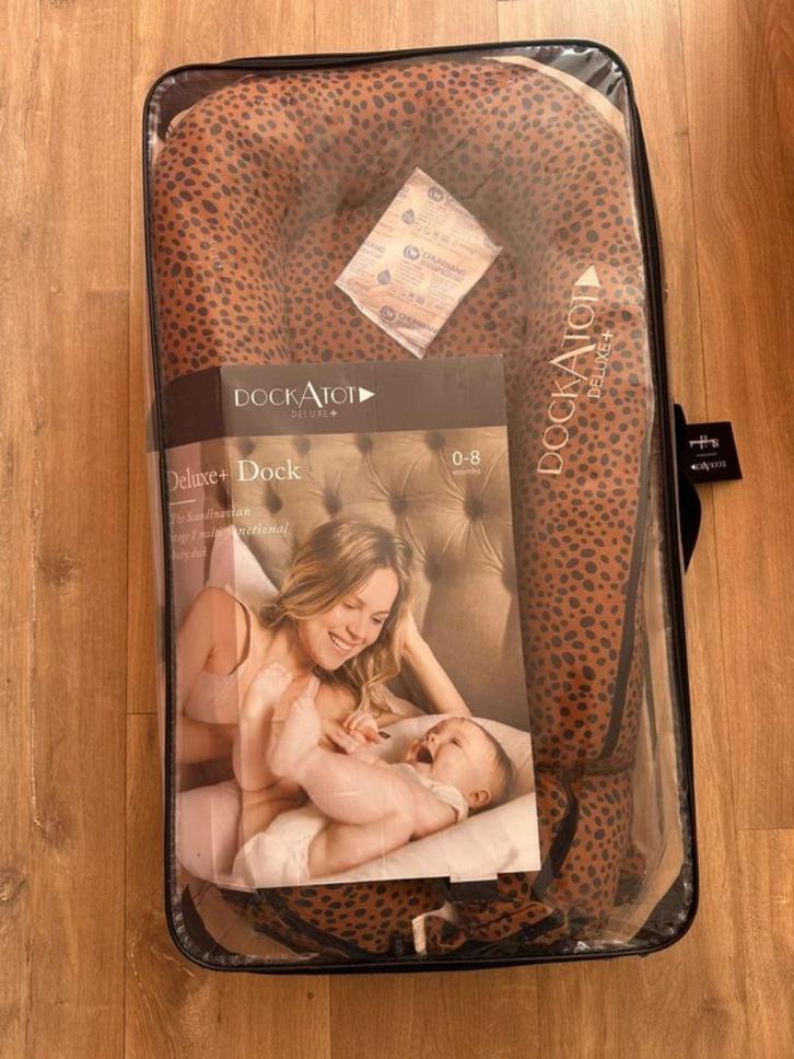 Dockatot Babynest Deluxe+ Painted Spots (Sleepyhead), Kinderen en Baby's, Babywiegjes en Ledikanten, Zo goed als nieuw, Overige typen