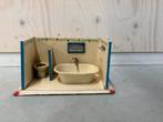 Antiek blikken badkamer met toilet, poppenhuis, Ophalen, Zo goed als nieuw, Toebehoren