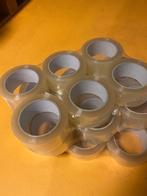 Verpakkingstape,  18 rollen, Doe-het-zelf en Verbouw, Kratten en Dozen, Doos, 100 cm of meer, Ophalen of Verzenden, Minder dan 40 cm