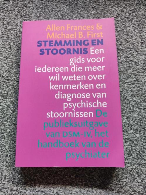A. Frances - Stemming en stoornis, Boeken, Psychologie, Zo goed als nieuw, Ophalen of Verzenden