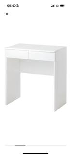 Toilettafel, Huis en Inrichting, Tafels | Kaptafels, Ophalen, Zo goed als nieuw, 50 tot 100 cm, Minder dan 100 cm