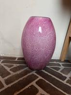Fidrio roze vaas hoogte 30 cm, Huis en Inrichting, Woonaccessoires | Vazen, Ophalen, Overige kleuren, Minder dan 50 cm, Glas