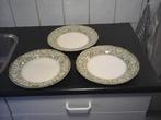 3 borden JG Meakin England Royal Staffordshire Sherwood, Antiek en Kunst, Ophalen of Verzenden