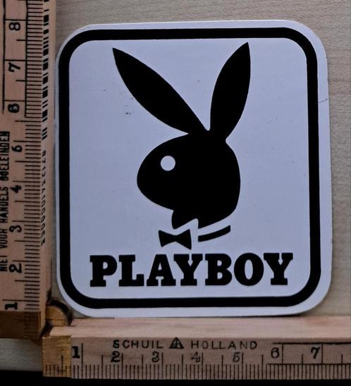 Vintage sticker Playboy bunny haasje logo merk, Verzamelen, Stickers, Zo goed als nieuw, Overige typen, Ophalen of Verzenden