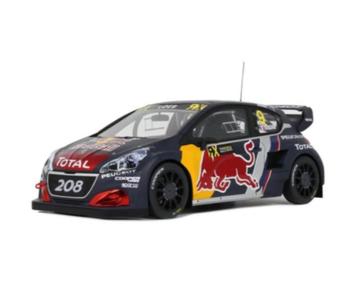 Peugeot 208 WRX Belgium GP '18 OTTO MOBILE schaal 1/18 OT455 beschikbaar voor biedingen