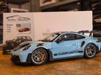 Porsche 911 GT3 RS 2022 - Gulfblue - 1:18 Norev, Auto, Nieuw, Norev, Ophalen of Verzenden