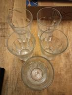 Set van 5 Glazen, Ophalen, Zo goed als nieuw, Waterglas