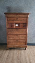 Willem III ladenkast met secretaire, Antiek en Kunst, Ophalen