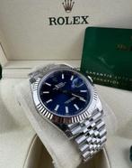 Rolex Datejust, Blauw, IOS, Nieuw, Ophalen of Verzenden