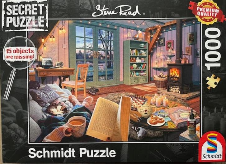 vakantiehuisje, Hobby en Vrije tijd, Denksport en Puzzels, Zo goed als nieuw, Legpuzzel, 500 t/m 1500 stukjes, Ophalen of Verzenden