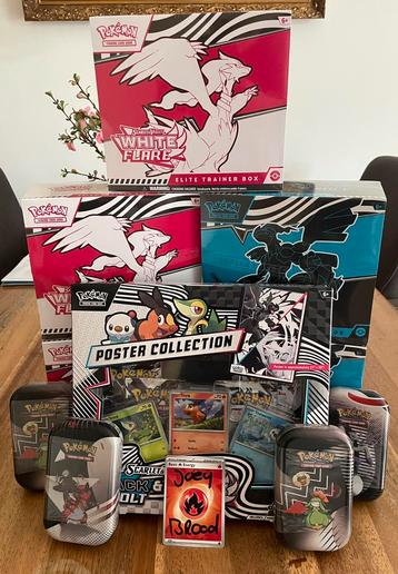Pokemon black bolt white flare beschikbaar voor biedingen
