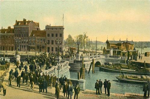 (701-228-005) Rotterdam Leuvehaven, Verzamelen, Ansichtkaarten | Nederland, Zuid-Holland, Verzenden