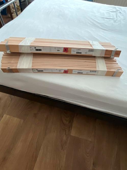 2x IKEA LURÖY Lattenbodem 80x200 - Nieuw, Huis en Inrichting, Slaapkamer | Matrassen en Bedbodems, Nieuw, Bedbodem, 80 cm, 200 cm