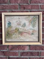 Schilderij olieverf vintage, Ophalen