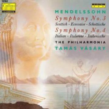 MENDELSSOHN Symphony no. 3 & 4 CD VASARY COLLINS beschikbaar voor biedingen