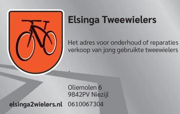 Fiets reparaties en onderhoud  beschikbaar voor biedingen