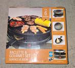 Raclette & Gourmet Set - 6 Personen - 30cm, Ophalen of Verzenden, Gebruikt, 4 t/m 7 personen