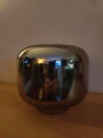 Glazen lampenkap rookglas (fumé), Huis en Inrichting, Lampen | Lampenkappen, Ophalen, Zo goed als nieuw, Rond, Minder dan 25 cm