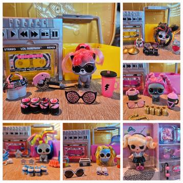 L.O.L. Surprise! 5x Remix huisdieren/pets, 1x Hair minipop beschikbaar voor biedingen