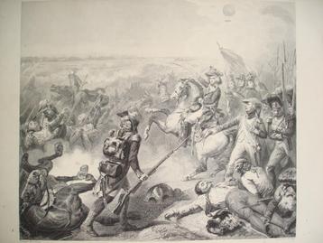 ca1840 ets Napoleon Bataille de Fleurus Révolution Française beschikbaar voor biedingen