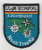 embleem Duitse bijdrage aan SFOR, 2e logistiek bataljon, Verzamelen, Militaria | Algemeen, Ophalen of Verzenden, Landmacht, Duitsland