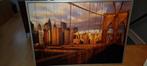 poster 140 x 100 Brooklyn Bridge gratis, Ophalen, 125 cm of meer, Schilderij, Minder dan 50 cm