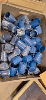 Grote krat blauwe plastic bekers (herbruikbaar), Overige materialen, Overige typen, Ophalen of Verzenden, Zo goed als nieuw