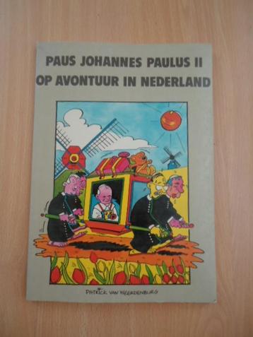Paus Johannes Paulus II op avontuur in Nederland, stripboek beschikbaar voor biedingen