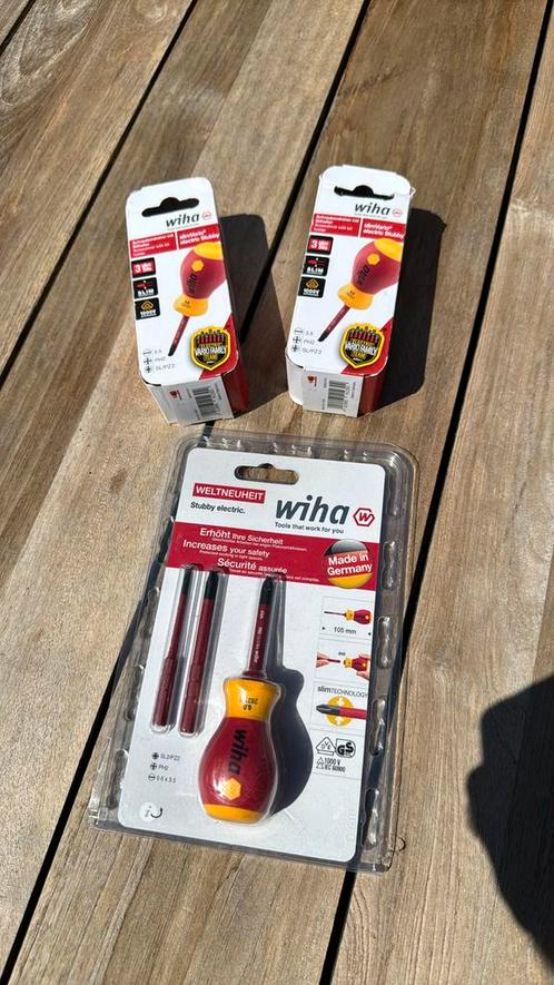 Te koop een Wiha vuist schroevendraaierset VDE 3 slimbits, Auto diversen, Autogereedschap, Zo goed als nieuw, Ophalen of Verzenden