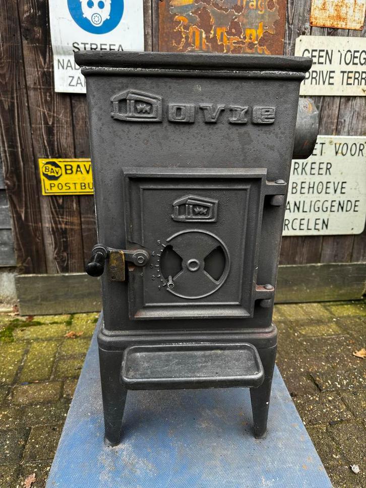 Mooie Dovre Houtkachel, Huis en Inrichting, Kachels, Gebruikt, Vrijstaand, Houtkachel, Hout, Ophalen