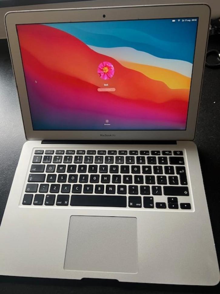 Macbook Air 13” Mid-2013, Computers en Software, Apple Macbooks, Gebruikt, MacBook Air, 13 inch, Minder dan 2 Ghz, 128 GB of minder