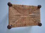 vintage houten krukje voetenbak brocante hocker voetensteun, Ophalen of Verzenden, Zo goed als nieuw, Hout