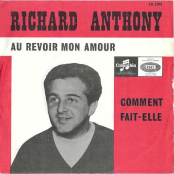 RICHARD ANTHONY  1965  SCHITTEREND MOOI !!! A749 beschikbaar voor biedingen