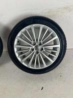 Originele Opel Astra K Insignia velgen 17" 5x105 zomerset, Auto-onderdelen, Banden en Velgen, Niet ingevuld, Gebruikt, Banden en Velgen
