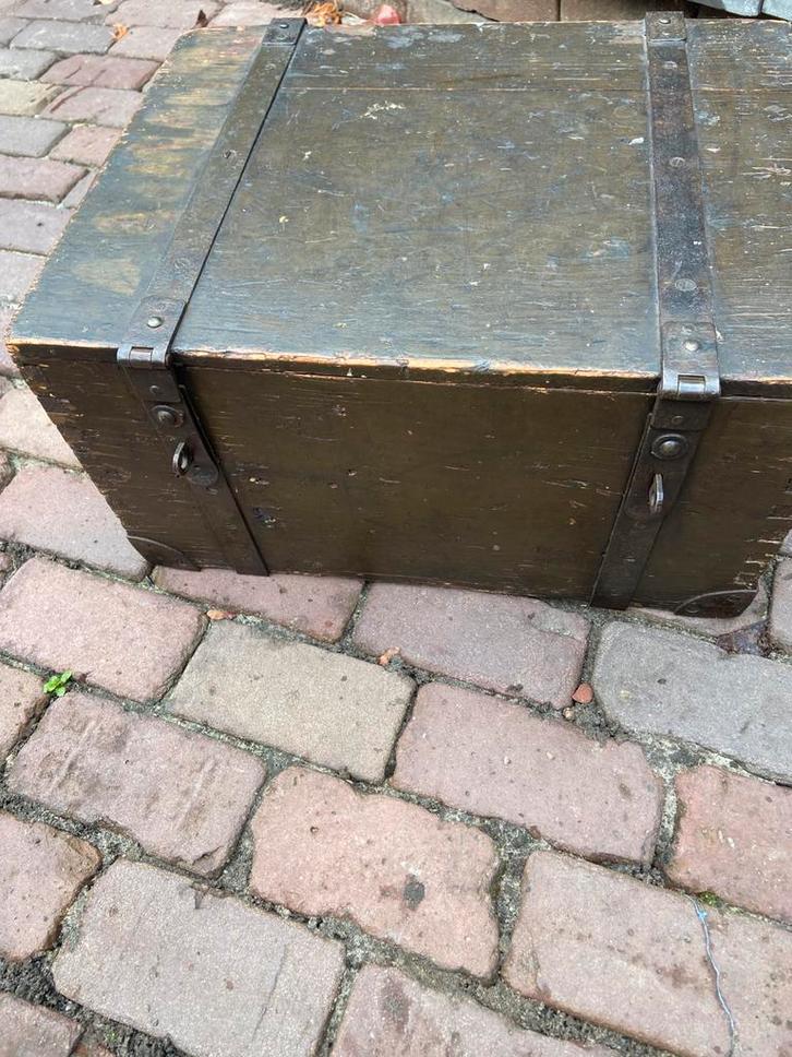 Hele mooie militaire transportkist, Verzamelen, Militaria | Algemeen, Overige soorten, Nederland, Ophalen of Verzenden