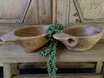 NIEUW gave ovale teak houten schalen, Ophalen of Verzenden, Nieuw, Ovaal, Hout