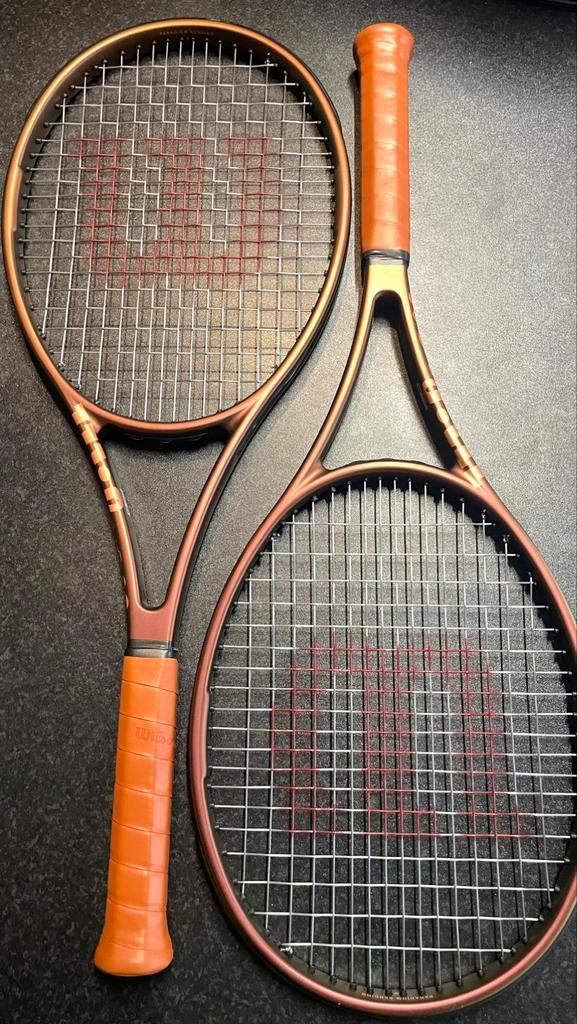1x Wilson ProStaff 97L (grip3) zgan, Sport en Fitness, Tennis, Zo goed als nieuw, Racket, Wilson, L3, Ophalen of Verzenden