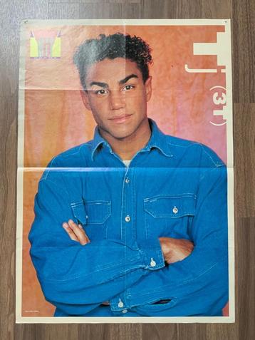 Grote Hitkrant poster TJ Jackson 3T / Yasmine Bleeth beschikbaar voor biedingen
