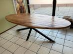 Ovalen eettafel 260x100 8 persoons, Huis en Inrichting, Tafels | Eettafels, Ophalen, 100 tot 150 cm, 200 cm of meer, Zo goed als nieuw