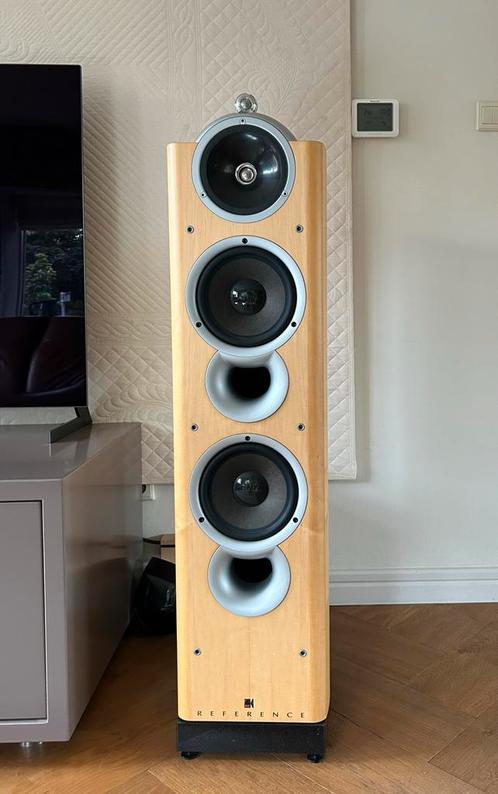 Kef Reference 205 (eerste generatie) 2001_2006, Audio, Tv en Foto, Luidsprekers, Gebruikt, Front, Rear of Stereo speakers, 120 watt of meer