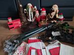 Kerstman kerst lichtjes boom boomstandaard servet doos vol, Ophalen of Verzenden, Zo goed als nieuw