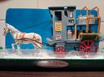 paard en wagen miniatuur  lemax, Hobby en Vrije tijd, Modelbouw | Boten en Schepen, Ophalen, Gebruikt, 1:32 tot 1:50