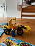 Lego 6658 shovel met minifigure COMPLEET., Gebruikt, Ophalen of Verzenden, Lego