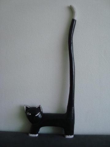 Houten kat . Nieuw !! beschikbaar voor biedingen