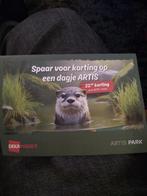 Spaarkaart voor korting bij Artis, Boeken, Ophalen of Verzenden, Zo goed als nieuw