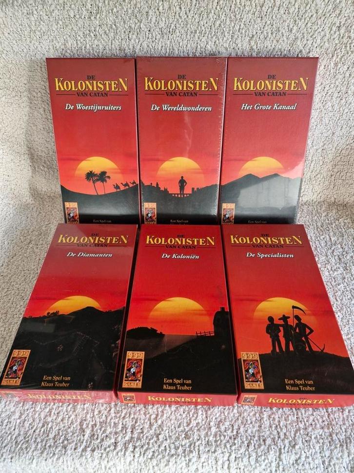 Kolonisten van Catan 6 kleine scenario's, Hobby en Vrije tijd, Gezelschapsspellen | Bordspellen, Zo goed als nieuw, Ophalen
