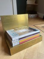 tijdschriftenhouder messing, Ophalen, Zo goed als nieuw