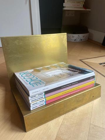 tijdschriftenhouder messing beschikbaar voor biedingen