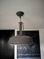 Industriële hanglamp mat grijs, Ophalen of Verzenden, Zo goed als nieuw, Minder dan 50 cm