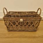 Riviera Maison, Huis en Inrichting, Woonaccessoires | Schalen en Manden, Ophalen, Zo goed als nieuw, Rond, Riet